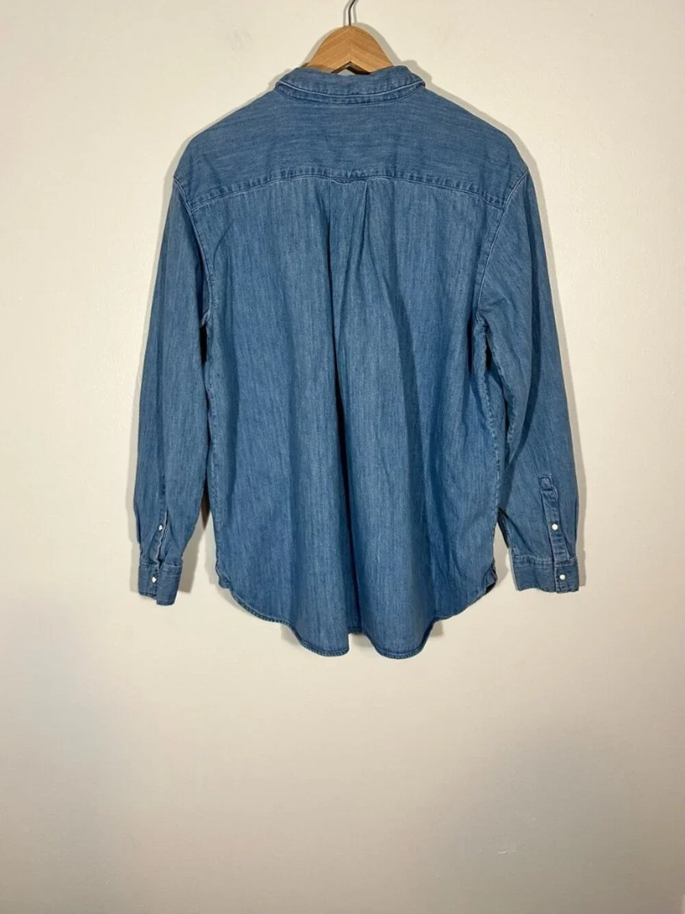 Sezane Chambray Shirt Size 40 - Picture 8 of 11